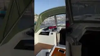 Preparing to pull up to the fuel dock