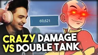 CRAZY Damage as Merlin vs Double Tank! - Grandmasters Ranked Joust - Smite