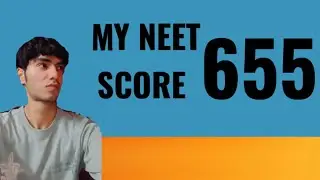 My neet score 655 #neet #neetscore #neetresult #neet2025 #neetmarksvsrank #neettoppers