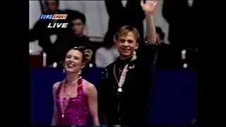 Medal Ceremony, Dance Event - 1995 European Figure Skating Championships