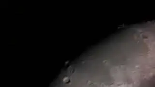 Flying over the Moon!