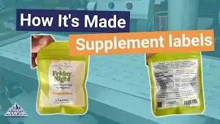 How Supplement Labels Are Made