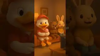 Life of a Happy Duck 🦆🏡🎬#DuckAdventure #CuteDuck  #IceCreamFun #3DAnimation #ViralDuck  #DuckStory