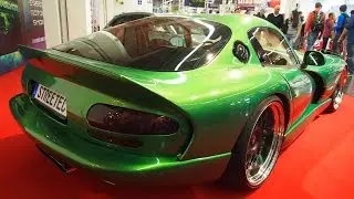 Dodge Viper GTS 1999 8.0L V10 Motor 560 ps 11j x R21 Biomorphic Green Streetec Tuning