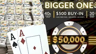 $74,375 BIGGER ONE Poker Tournament Final Table | TCH LIVE Dallas