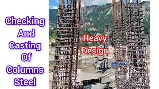 How to Install Column Rebar at Site | Casting of Column Rebar at Site | Column reinforcement detail