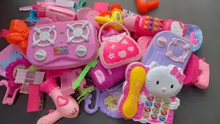 4:16 Minutes Satisfying With Unboxing Hello Kitty Mini Kitchen Set | Cutie Steel Kitchen Set ASMR