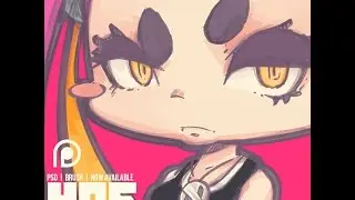 [ Episode 406 - Realtime ] How to draw Plumeria from Pokemon Sun and Moon