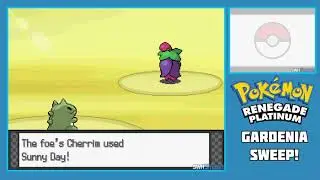 [Hack] Pokemon Renegade Platinum - 2nd Gym; Gardenia Anorith Sweep