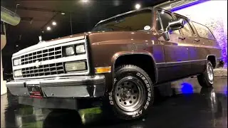 La SUV más Famosa del Mundo Suburban 1989 | en Venta de Clasicos Netmotors Garage Autos Antiguos