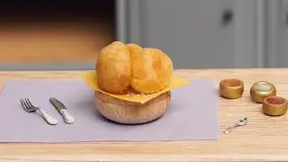 Tiny Kitchen #Shorts: Miniature Pan Naan Without Tandoor & Oven | Tastemade India | Indian Flatbread
