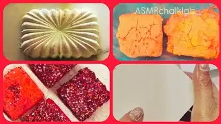 Gym Chalk Crushing and Crumbling/ Soft Chalk Crushing Edit/ ASMR / Sleepaid 