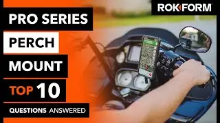 ROKFORM Pro Series Motorcycle Perch Phone Mount -  Top 10 FAQs & Answers