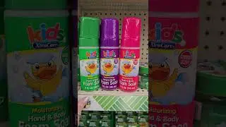 Kids hand and body foam soap. #dollartreefinds #dollartree
