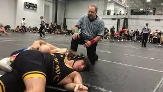 Connor Gillahan (Grit Mat Club) over Jarred O`Neill (Faith & Fellowship WC) Fall 2:47