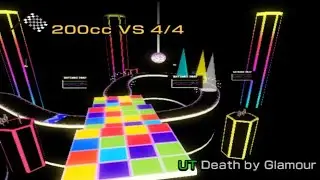 Mario Kart Wii Deluxe - 200cc - Itemless - Vs CPU Very Hard - UT Death By Glamour