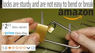 Picking the Cheapest Locks on Amazon