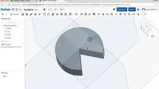 How to use the extrude tool in Onshape CAD