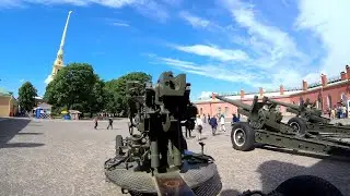 彼得保罗要塞 Cannon Shooting at Noon of Peter and Paul Fortress ペトロパヴロフスクようさい 뻬뜨로빠블롭스크요새