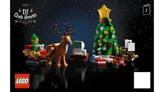 Lego Creator Expert 10275 part 1 | Elf Club House | Instructions
