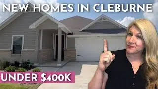 NEW CONSTRUCTION HOMES UNDER $400K! | Brand New Homes in Cleburne, TX
