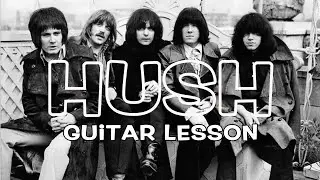 Deep Purple - Hush Guitar Lesson and Breakdown