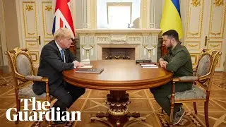 Boris Johnson vows to give Ukraine 'strategic endurance' in surprise visit to Kyiv