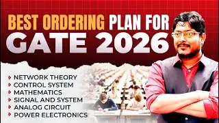 Best Ordering Plan for GATE 2026 #gate2026 #iitguwahati #gateacademy