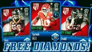 FREE TOTY DIAMONDS! MADDEN OVERDRIVE TEAM OF THE YEAR! MADDEN MOBILE TOTY! MADDEN FREE ELITES! NFL!