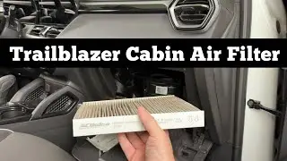 Замена воздушного фильтра салона Chevrolet Trailblazer 2021&ndash;2026 годов &mdash; как заменить фильтр свои...