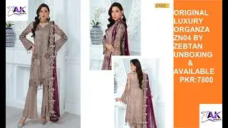 Zebtan Luxury Chiffon Collection 2021 UNBOXING | Original | Party Wear Dresses 2021 Pakistani