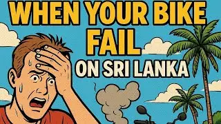 Sri Lanka - one day of motorcycle fail #hondaxr250r #srilanka #dualsport