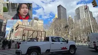 Walking Tour in Manhattan | Pinoy Buhay Abroad| (pinoy-tagalog) NewYork City | March 2024| part 1