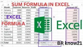 sum formula in excel new trick /Excel Shortcut Tricks- 2025 video
