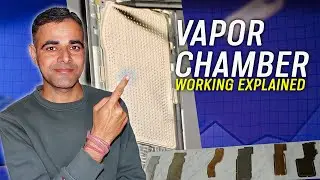 vapor chamber cooling system working explained in Hindi|heat pipe vs vapor chamber