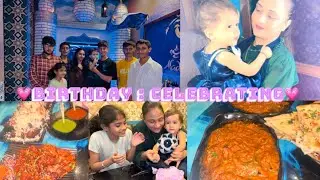 ✨🙌🏻 Birthday Celebration in Restaurant | My Baby 1st Birthday🎂🍫 #birthdaycelebration #birthdayvlog 
