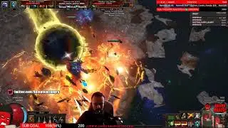 [PATH OF EXILE 3.10] EXPLOSIVE / FLAMETHROWER TRAP SABOTEUR Build SHAPER Demo