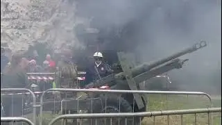 Jolly Jivers, VE80, Fort Amherst, Open Gun Fire