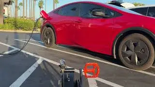 Ледовый спринт x поездка на трайке для зарядки Prius Prime