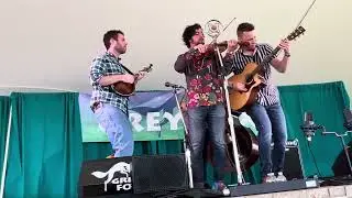 On the Trail Live at Grey Fox Bluegrass Fest Performs 