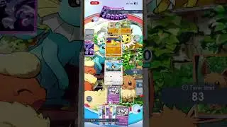 Pokemon TGC Pocket Grapploct + PrimeApe deck VS Mewtwo + Gardeavor deck