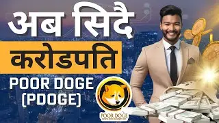 अब सिदै करोडपति कसरि, how to buy Poor doge (PDOGE)