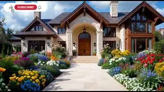 Stunning FRONT YARD Reveal | Modern USA Style Home Exterior [NEW ASMR] 🎧