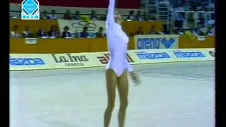 Diliana Gueorguieva Ball Valladolid World Championships 1985