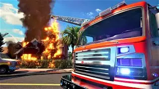 NYTT BRANDMAN SPEL!! - Firefighting Simulator