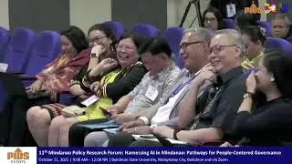 Harnessing AI for People-Centered Governance in Mindanao | Undersecretary Janet M. Lopoz (MinDA)