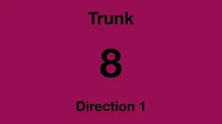 [SBS Transit] Trunk Bus Service 8 - Direction 1 Hyperlapse