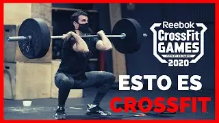 Esto es una CLASE DE CROSSFIT desde DENTRO 🏋️