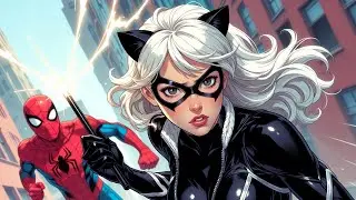 Black Cat Chase & Magical Wand Heist | Part #7 | Spider-Man 2 | 4K Walkthrough #spiderman #gaming