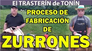 ZURRONES - Proceso de fabricaci&oacute;n del zurr&oacute;n tradicional.